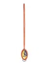 Marni Men's Key Ring With Logo Patch In Orange