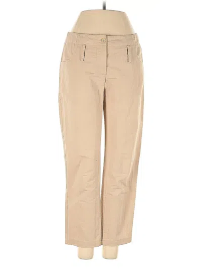 Pre-owned Marni Khaki Pant In Tan