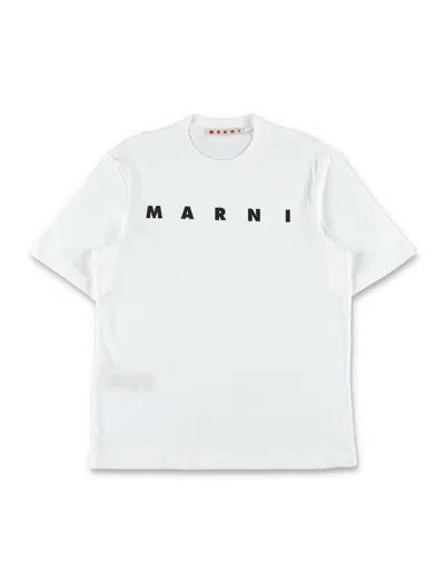 MARNI KID - CLASSIC LOGO COTTON T-SHIRT