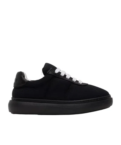 Marni Kids Black Padded Sneakers