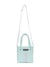 Marni Kids Box Basket With Strap Bag In Blue