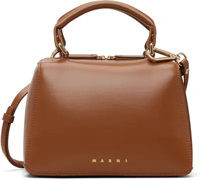 Marni Kids Brown School Bag