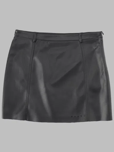 Marni Kids Designer Skirt In Black