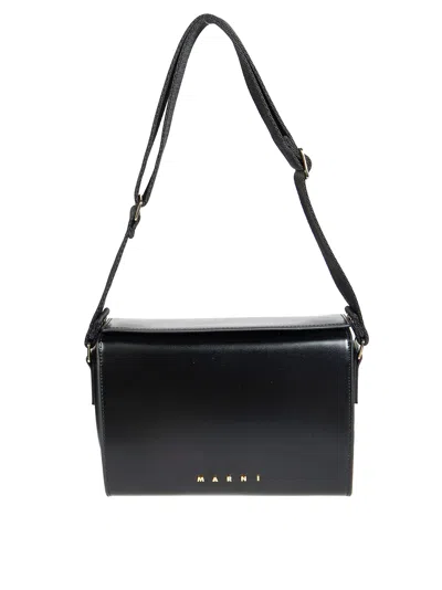 Marni Kids Fw26 Mini Vivian Handbag In Nero