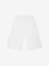 Marni Kids Gabardine Pocket Short Pants In White