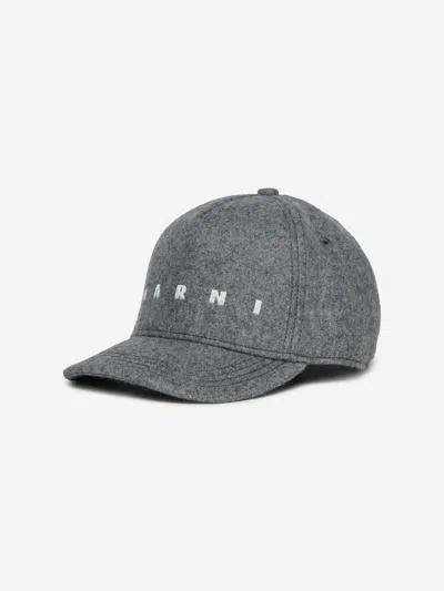 MARNI MARNI KIDS LOGO CAP