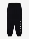 Marni Kids Logo Joggers In Black