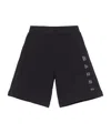 Marni Shorts In Felpa Con Logo  Outline In Black