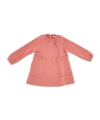 Marni Kids Long-sleeved Fleece Mini Dress In Pink