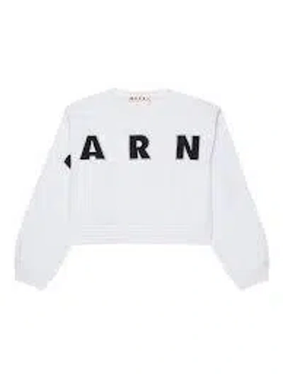 Marni Kids Mini Classic Cotton T-shirt In White