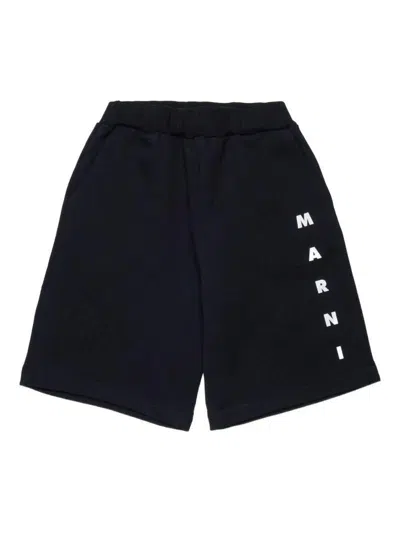 Marni Kids Mini Comfort Shorts For Kids In Black