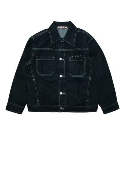 Marni Kids? Mini Cotton Blazer Vest For Infants In 0m01