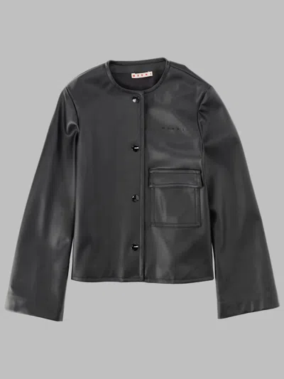 Marni Kids Mini Sports Jacket In Black