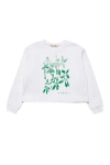 MARNI MARNI KIDS MOTIF PRINTED CREWNECK SWEATSHIRT