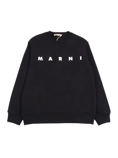 Marni Kids Ms340u Felpa In Black