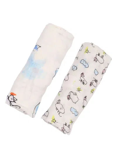 Marni Kids Mv58nb-box Kit Spare Parts In White