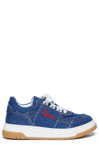 Marni Kids Panelled Distressed Low In Blue
