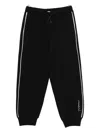 Marni Kids Pants With Signature Logo At The Bottom. In Black