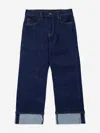 Marni Kids Regular Fit Jeans In Blue