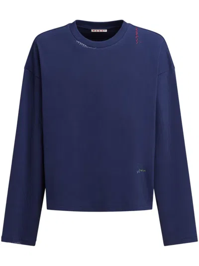Marni Klassisches Langarmshirt In Blue