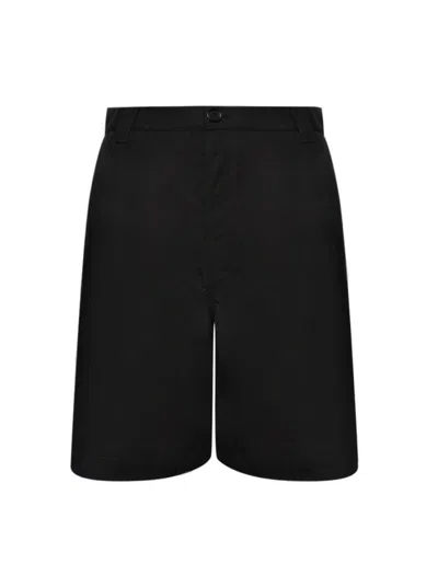 Marni Knee-length Cotton Shorts In Black