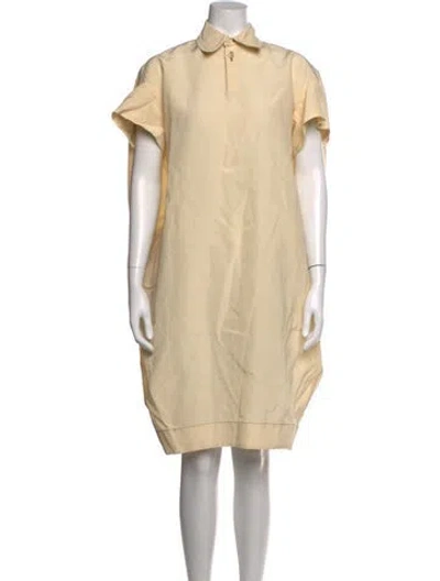 Pre-owned Marni Knee-length Dress In Neutrals