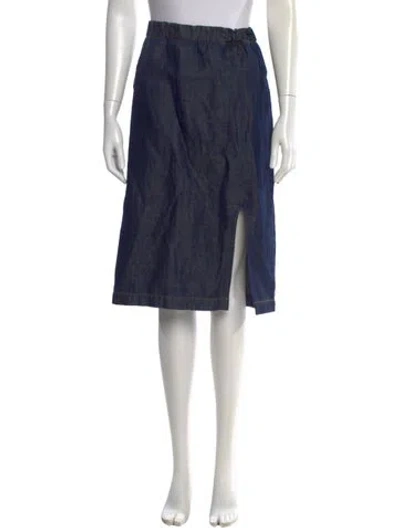 Pre-owned Marni Knee-length Skirt In Blue