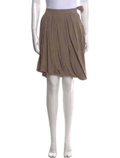 Pre-owned Marni Knee-length Skirt In Brown