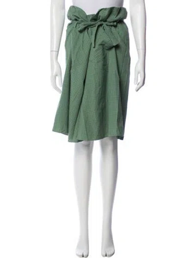 Pre-owned Marni Knee-length Skirt In Green