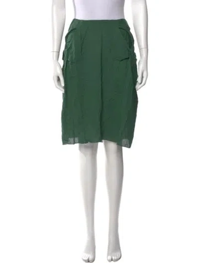 Pre-owned Marni Knee-length Skirt W/ Tags In Green