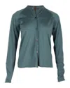 Marni Knit Cardigan In Blue Wool In Blue