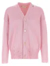 Marni Distressed Detailing Knit Cardigan