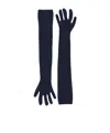 Marni Knit Gloves In Blue