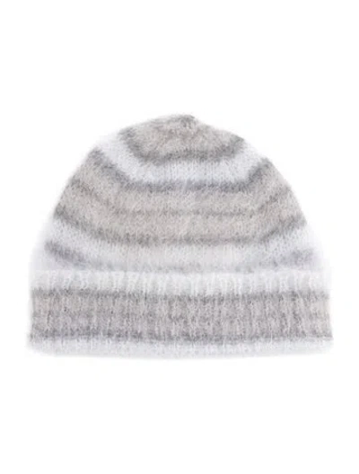 Pre-owned Marni Knitted Beanie In Gray