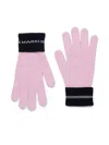 Marni Knitted Gloves In Pink