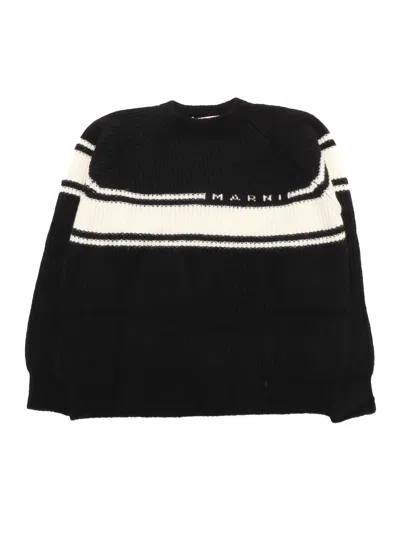 Marni Kids' Knitwear In Black