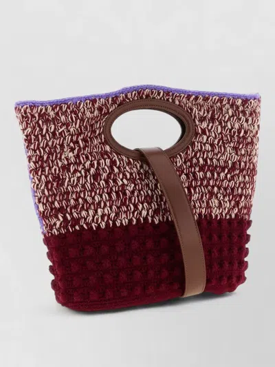 Marni Knot Handle Tote Bag Handcrafted Texture