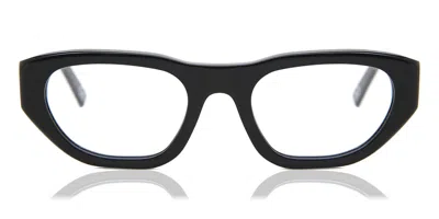 Marni Laamu Atoll Crystal Blue Asian Fit Women's Glasses, Black, Size 53