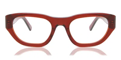 Marni Laamu Atoll Crystal Blue Asian Fit Women's Glasses, Clear, Size 53