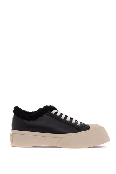 Marni Lace Pablo Sneakers In Black
