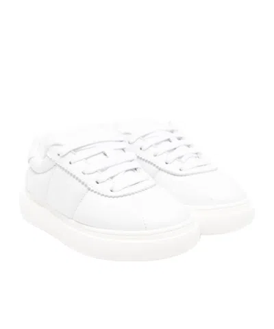 Marni Lace-up Sneakers In White