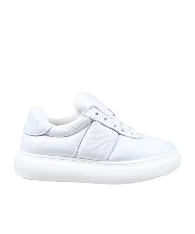 Marni Lace Up Sneakers In White