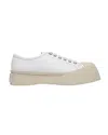 Marni Sneakers Donna Pelle Bianco In White