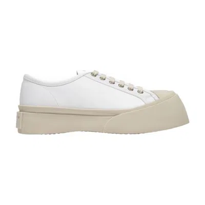 Marni Laced Up Pablo Sneakers In White