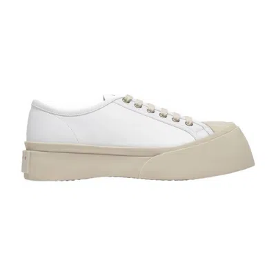 Marni Laced Up Pablo Sneakers In White