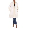 Marni Ladies Dust Coat In Vintage Effect Denim In Snow-white
