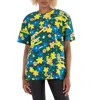 Marni Ladies Multicolor Flower Print T-shirt In Multi