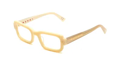 Marni Lake Vostok Optical Panna Men's Glasses, , Size 53