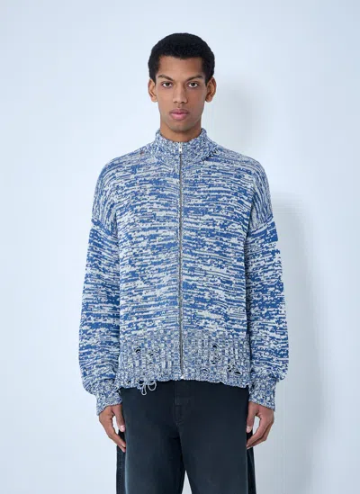 Marni Lana And Alpaca Cardigan In Multi