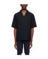 Marni Slogan-print Cotton Shirt In Black